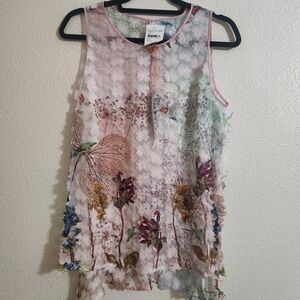 Floral Sleeveless Top